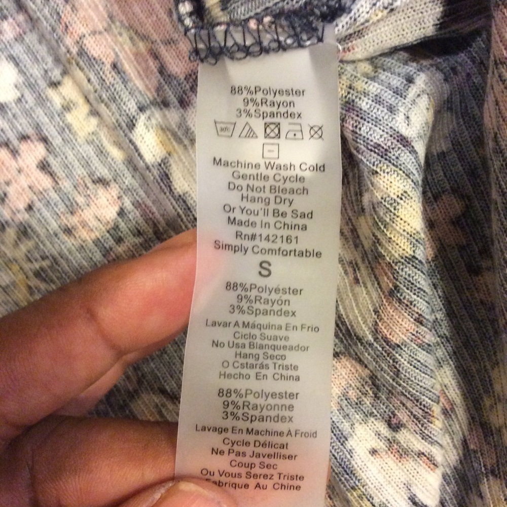 🏜LuLaRoe Joy Vest Size Small  Side Slits - Picture 6 of 8